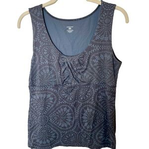 Patagonia Gray Print Bandha Top L